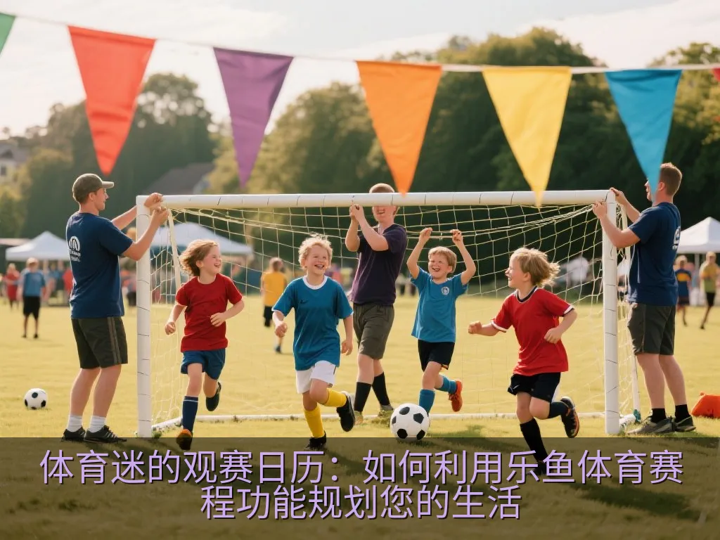简洁优雅的日程表界面，上面标记着各种体育赛事的图标与提醒标记